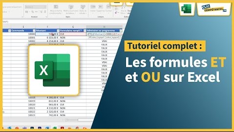 les formules et ou et si excel 3