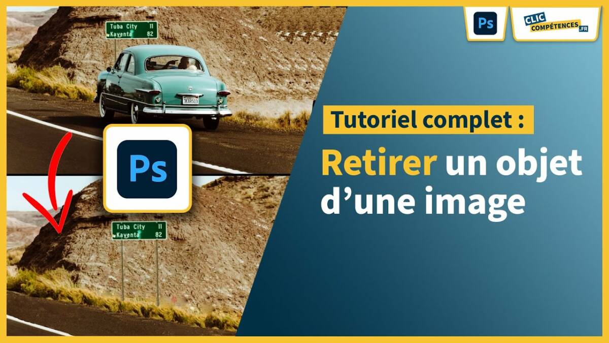 Tuto Retirer un objet d'une image facilement sur
