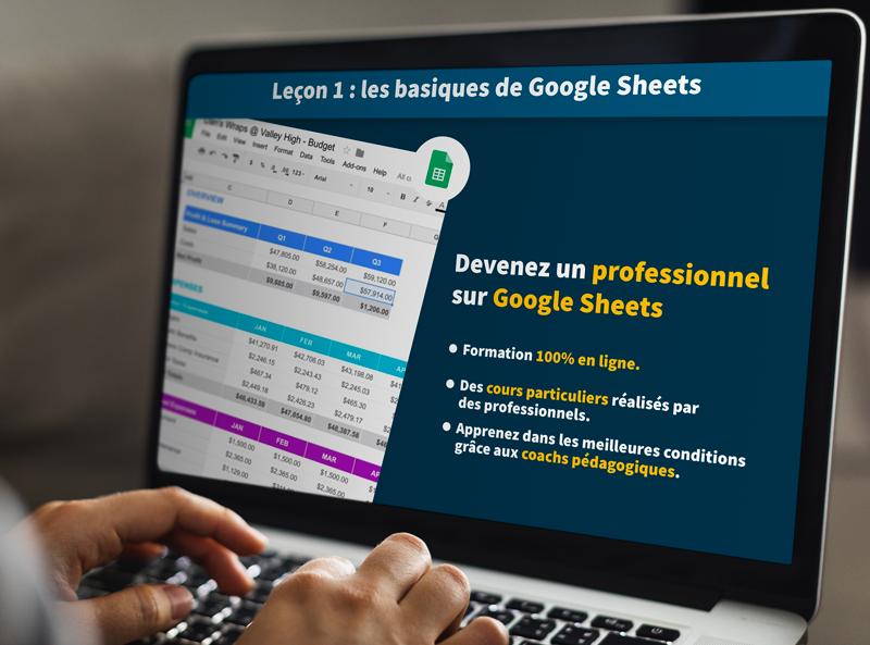 formation google sheets sur mesure en ligne