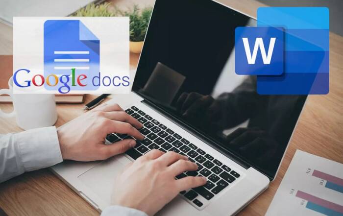 Ordi Google Docs et Word 1