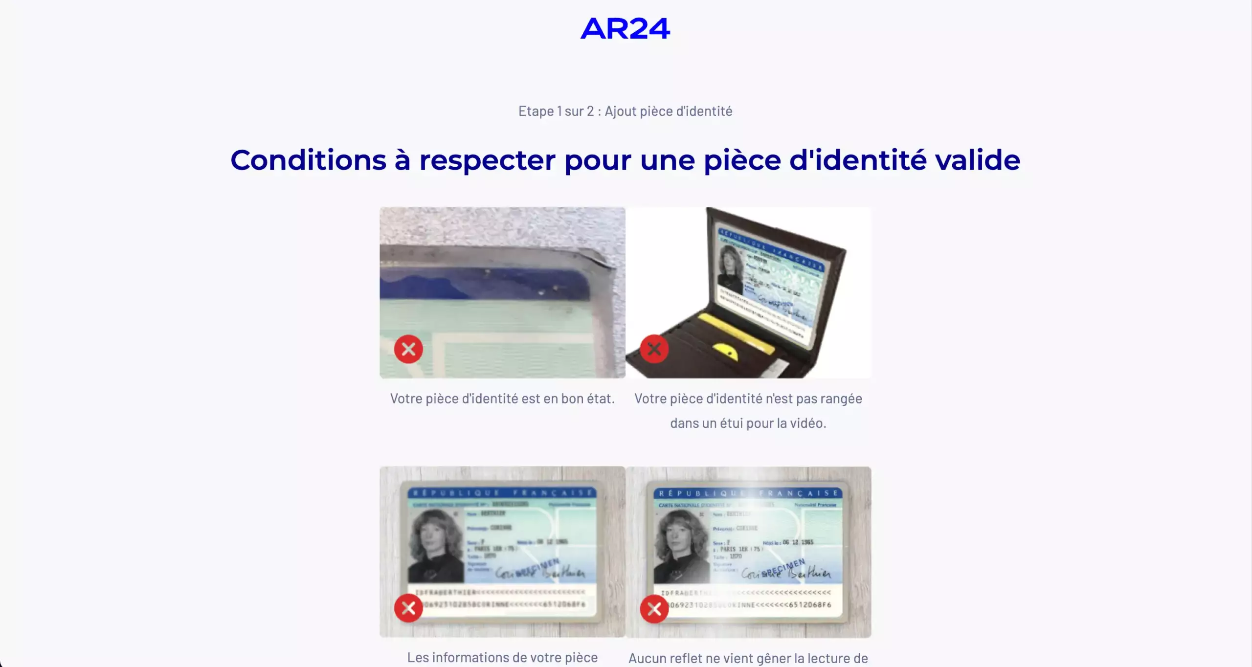 conditions a respecter pour la verificaion scaled