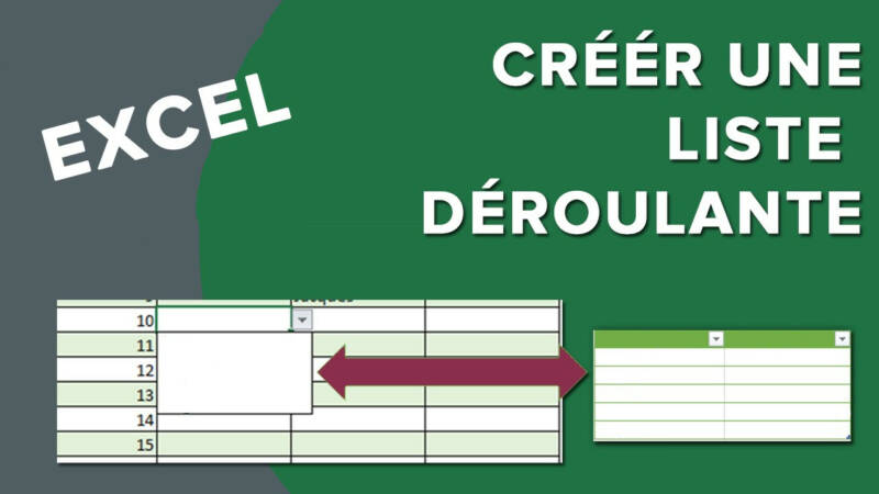 Tutoriel Comment Créer Une Liste Déroulante Avec Excel 5119