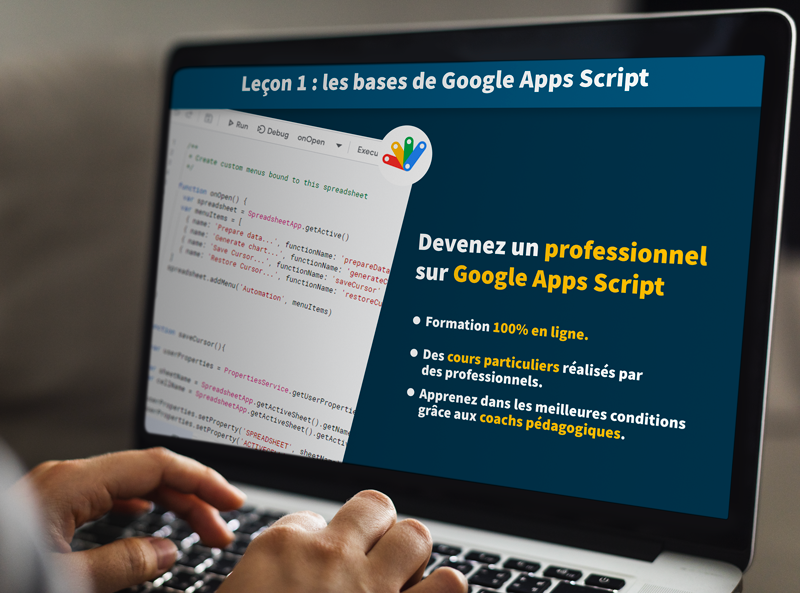 formation google apps script sur mesure en ligne