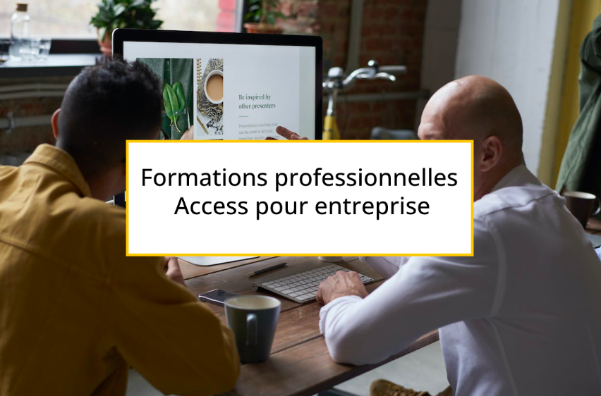 Formations professionnelles Access pour entreprise