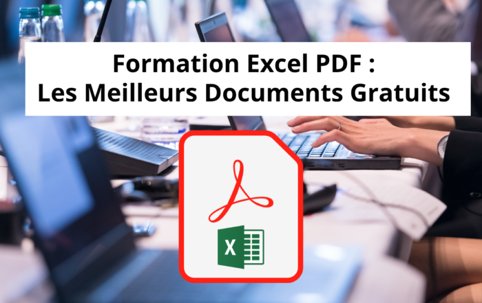 Formation Excel PDF