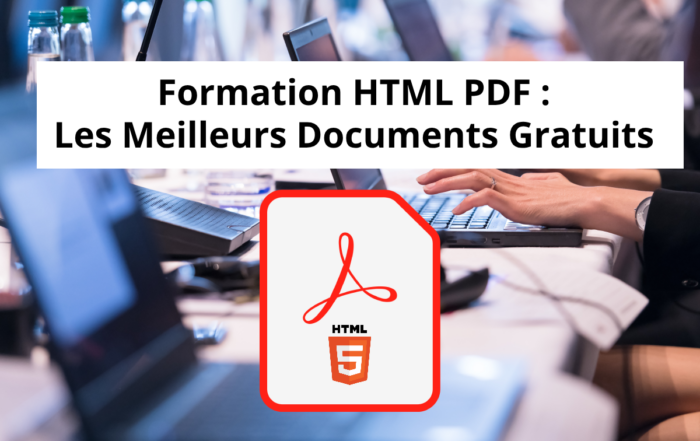 Formation HTML PDF