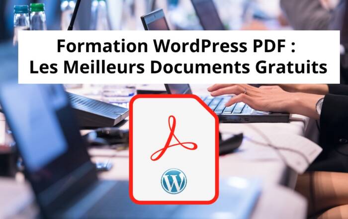 Formation WordPress PDF   Les Meilleurs Documents Gratuits