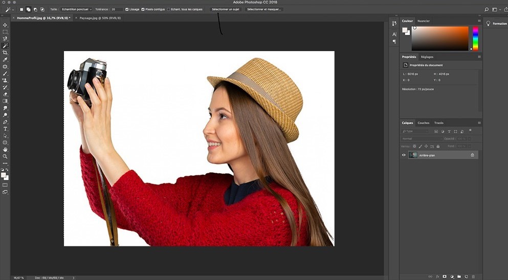 Apprendre les bases de masque fusion dans Photoshop